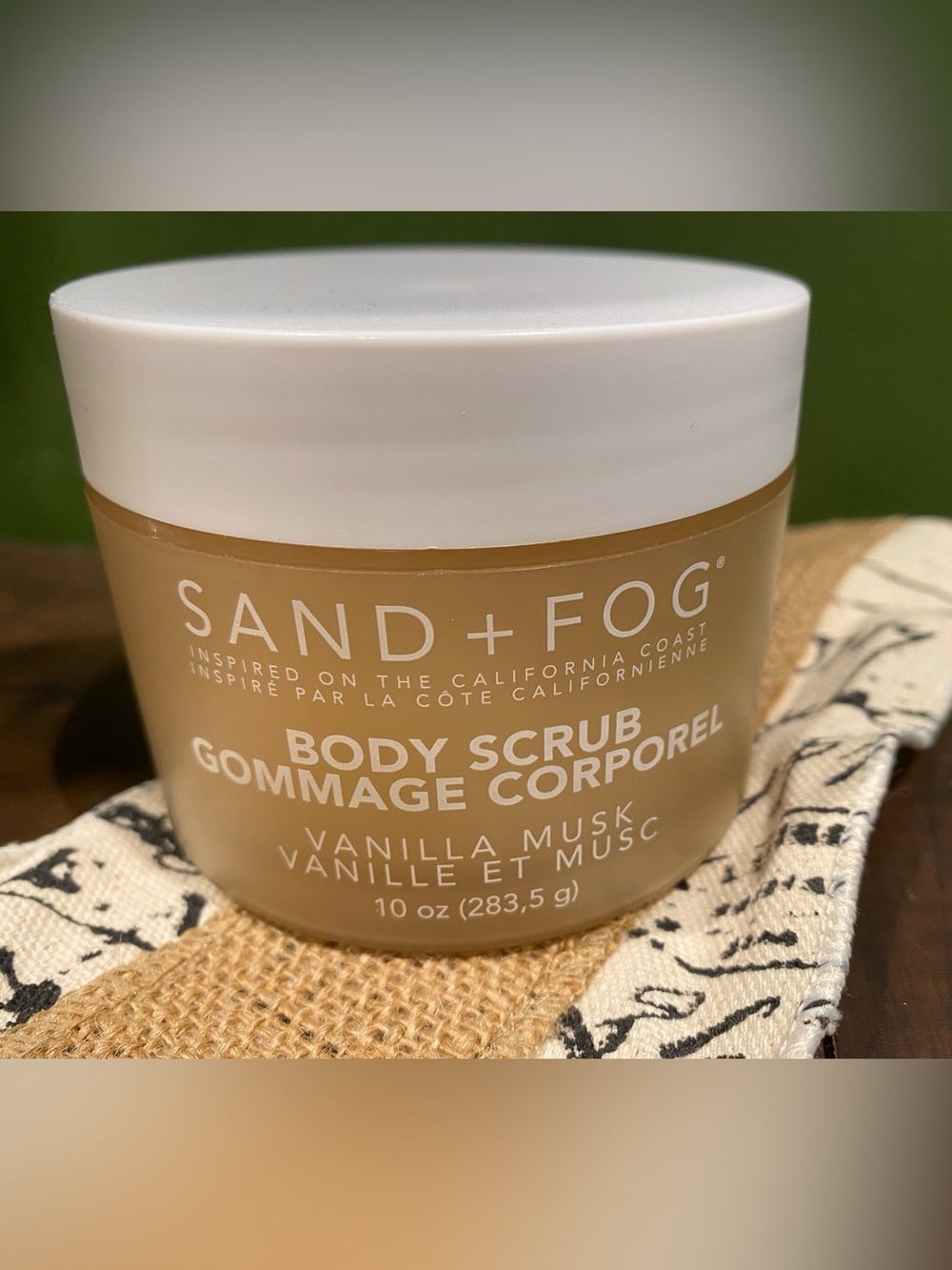 Sand + Fog Vanilla Musk Body Scrub